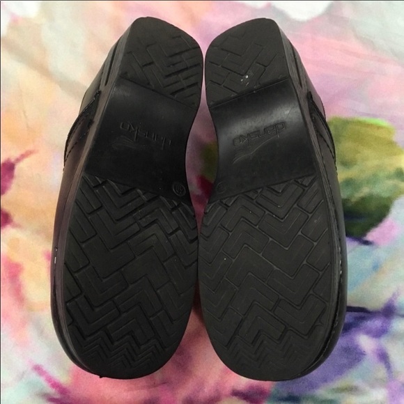 Dansko clogs matte black size 40 very good preowned - Picture 5 of 7